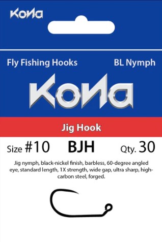 Kona Barbless Jig Hook